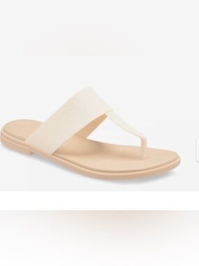 Crocs Tulum Flip-Flop vanilla size 9